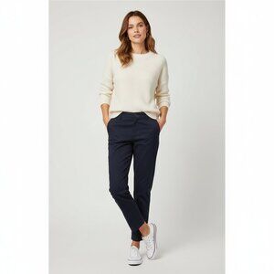 Quince Navy Trousers